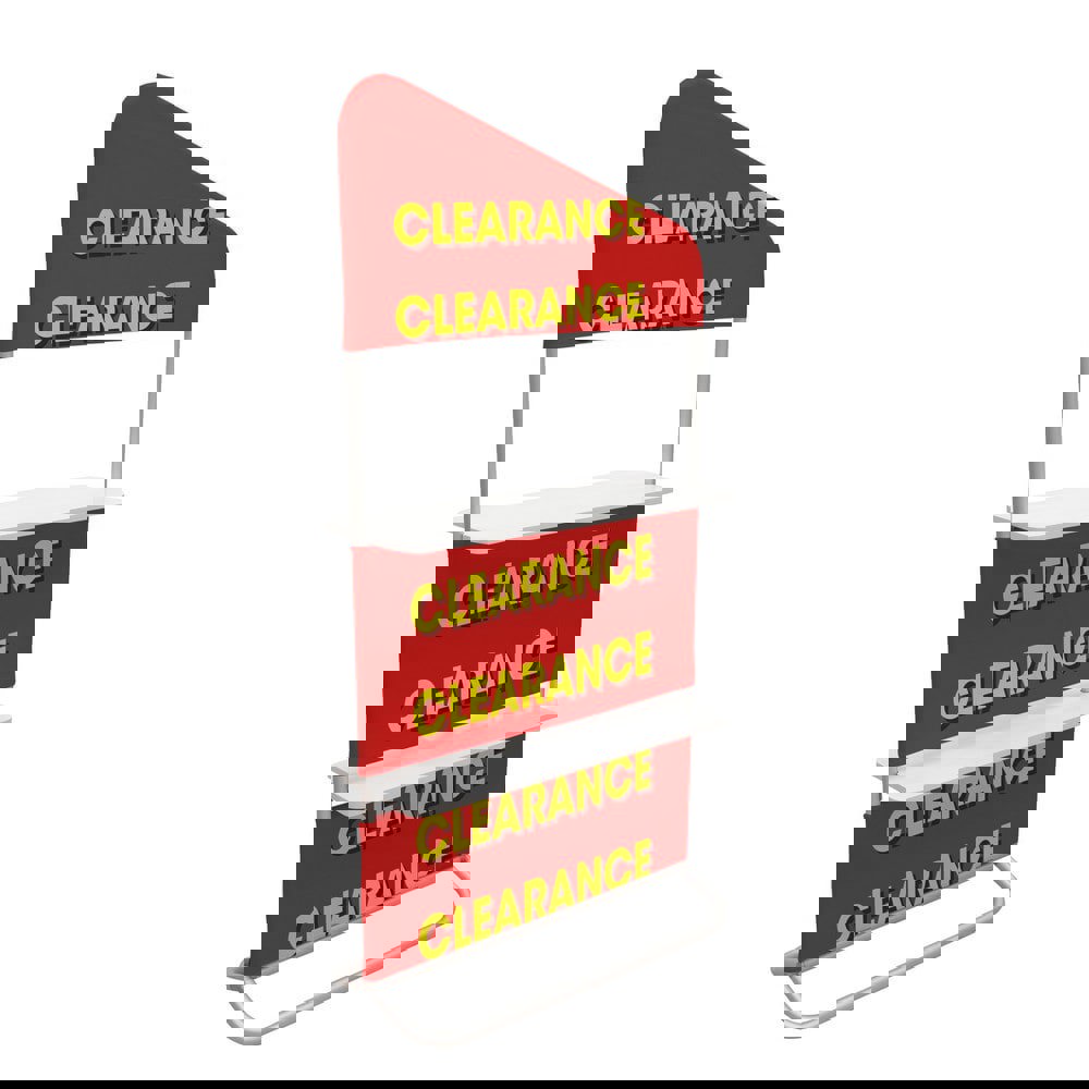 Safety Signs; Family: Architectural Sign ; Sign Type: General Information ; Sign Header: None ; Legend: Clearance Red ; Message/Graphic: Message & Graphic ; Graphic Type: Message Only